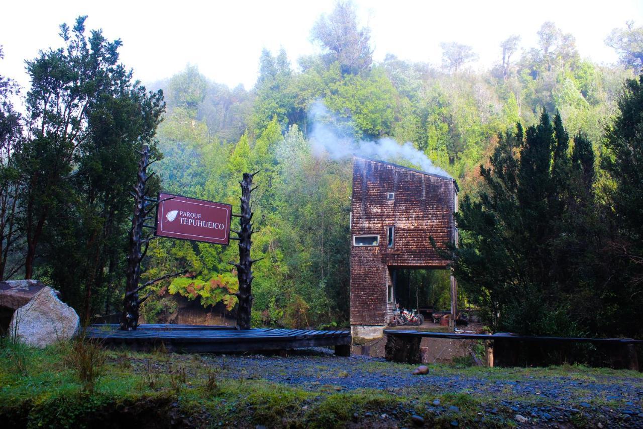 Lodge Parque Tepuhueico Castro Eksteriør bilde